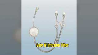 0,2 Mikron IV Inline-Filtersicherheit