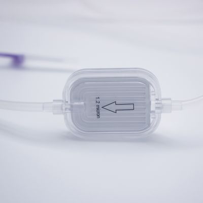 In-line IV Filter With  Hydrophilic PES-pp 1.2μm and Hydrophobic PTFE 0.45μm
