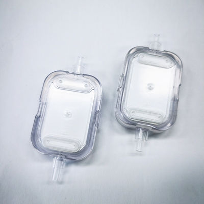 Hohe Durchsatzleistung Doppeldeck Hydrophiler PES 0,22μM Inline IV Filter Infusionen Medizinischer Gebrauch